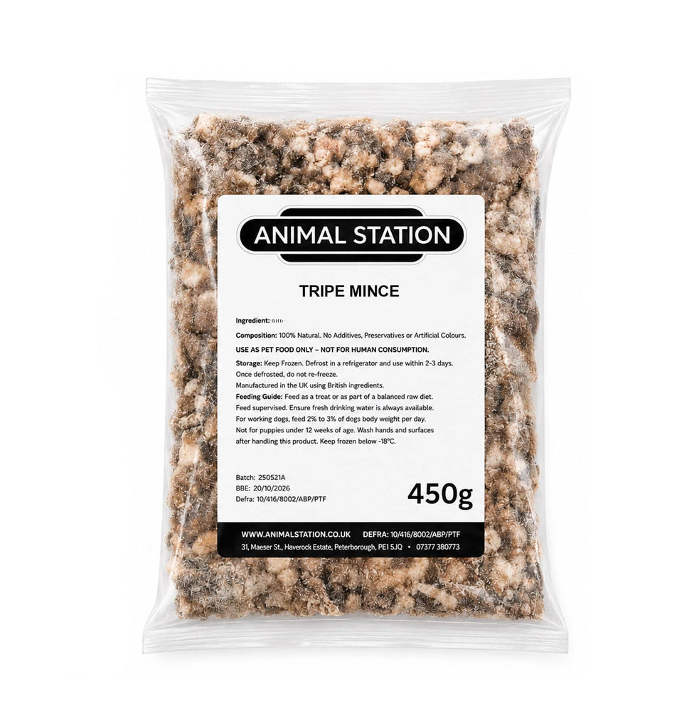 Animal Station Tripe Mince 450g