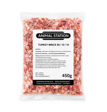 Animal Station Turkey 80/10/10 Mince 450g