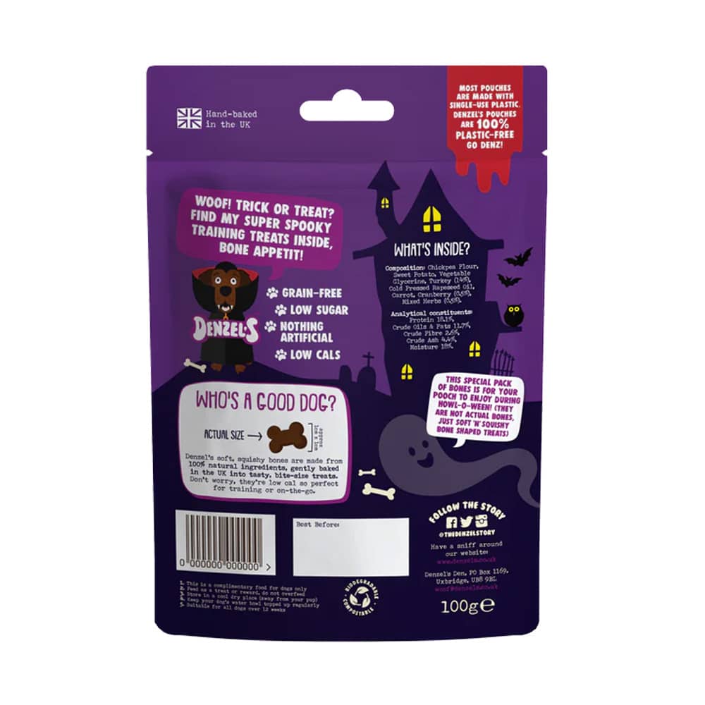 Denzel's Spooktacular Bones 100g