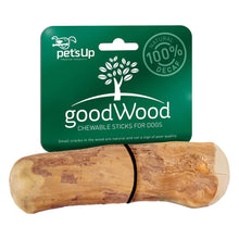 Load image into Gallery viewer, goodWood Chewable Wood Stick For Dogs Medium