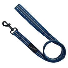 Load image into Gallery viewer, Hem &amp; Boo Reflective Sports Dog Lead Blue 150cm
