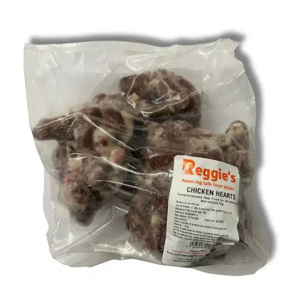 Reggie’s Chicken Hearts (Whole) 1kg