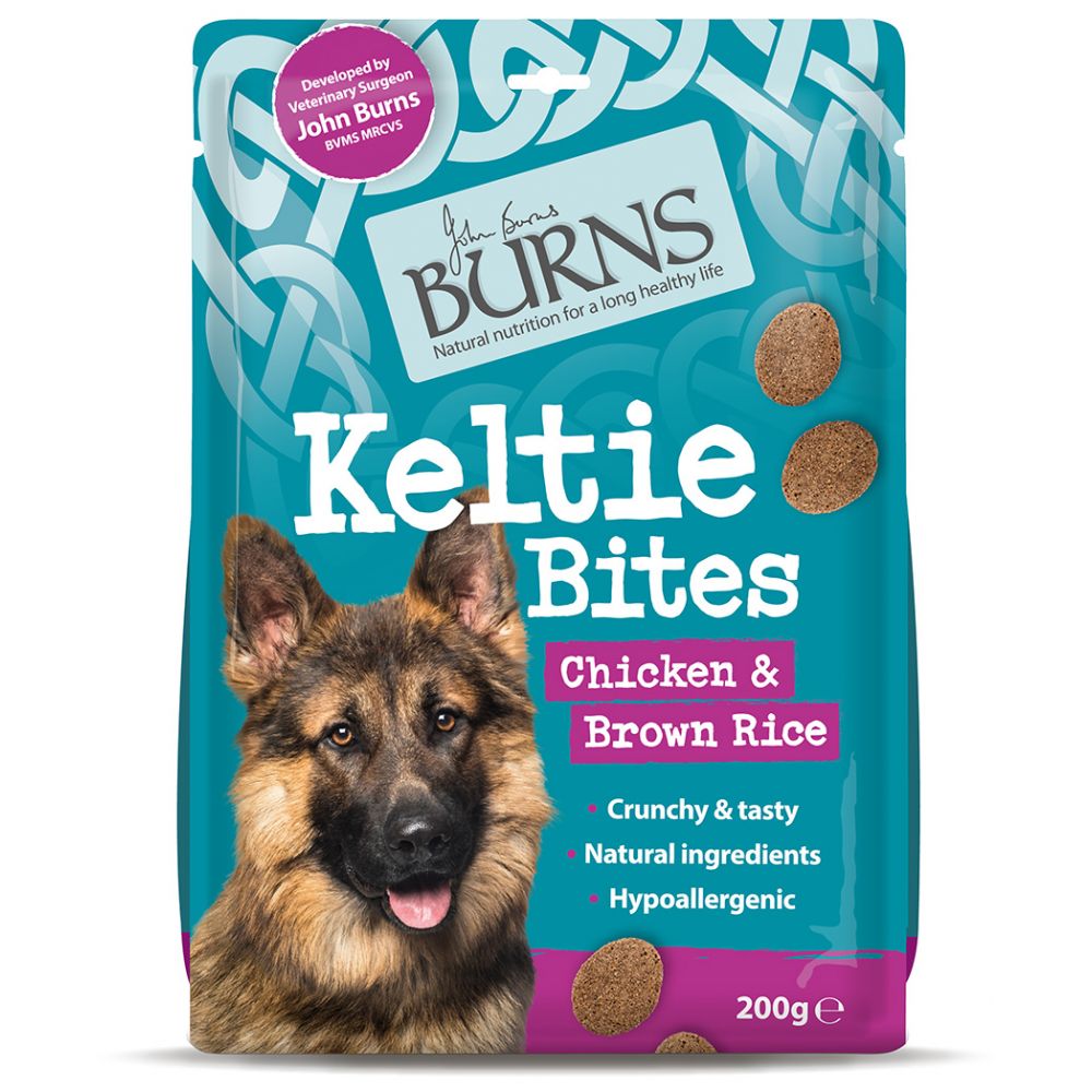 Burns Keltie Bites Chicken & Brown Rice