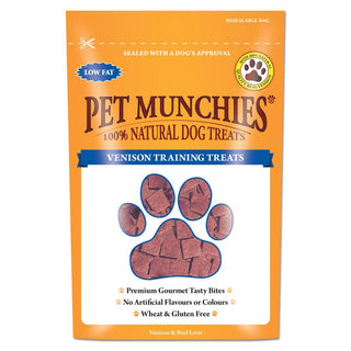 Pet Munchies Natural Venison Training Treats