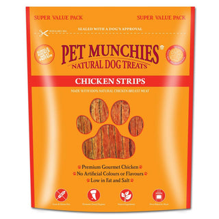 Pet Munchies Chicken Strips Super Value Pack 320g