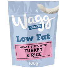 Load image into Gallery viewer, Wagg Low Fat Meaty Bites with Turkey and Rice