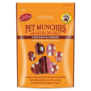 Pet Munchies Natural Chicken & Cheese Treats