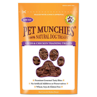 Pet Munchies 100% Natural Liver & Chicken Training Treat