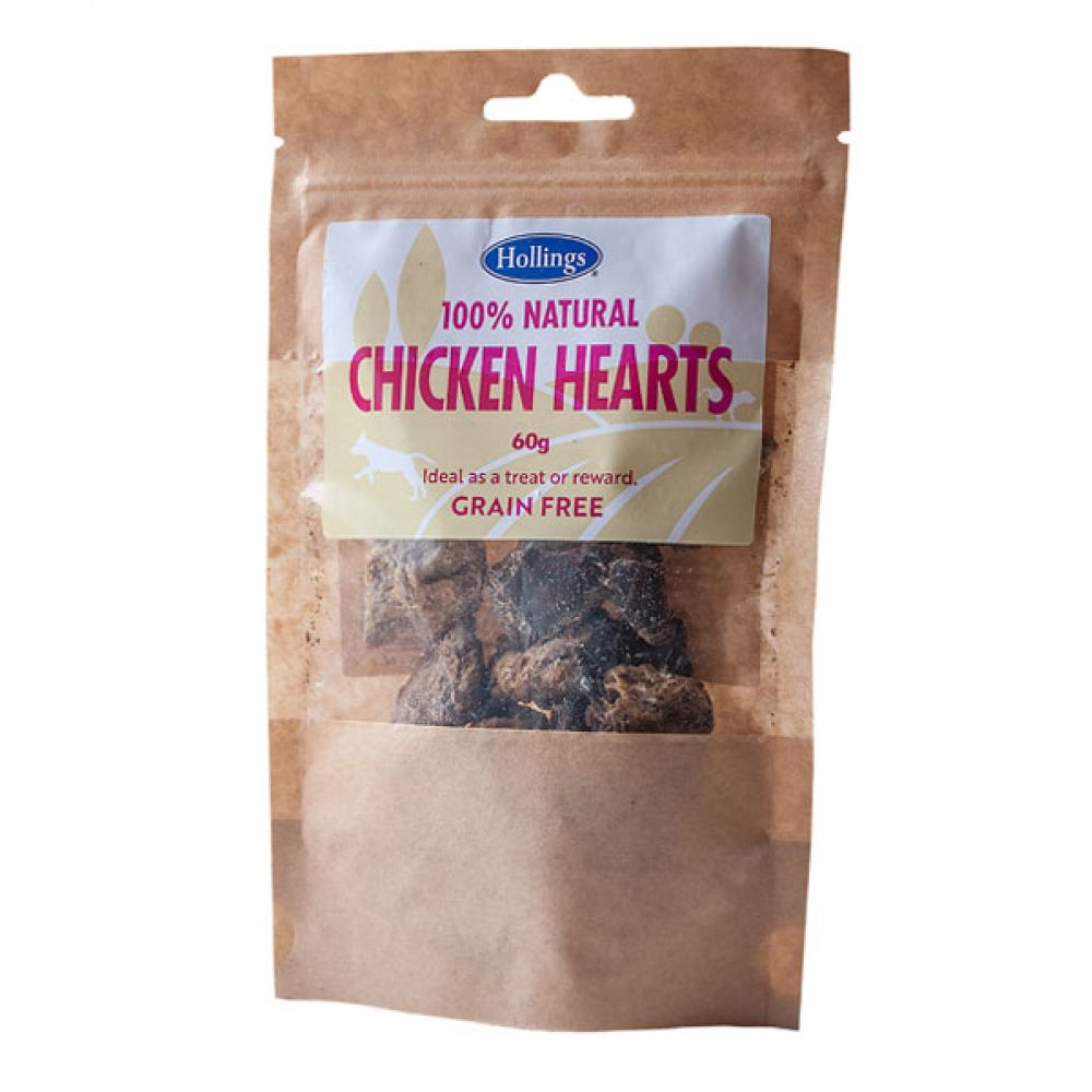 Hollings 100% Natural Chicken Hearts
