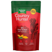 Load image into Gallery viewer, Natures Menu Country Hunter Beef Pouch 150g