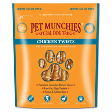 Load image into Gallery viewer, Pet Munchies Chicken Twists Super Value Pack 290g