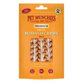 Pet Munchies Buffalo Dental Chew (small 4 pack)