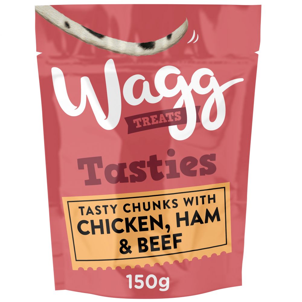 Wagg Tasty Chunks with Chicken, Ham and Beef