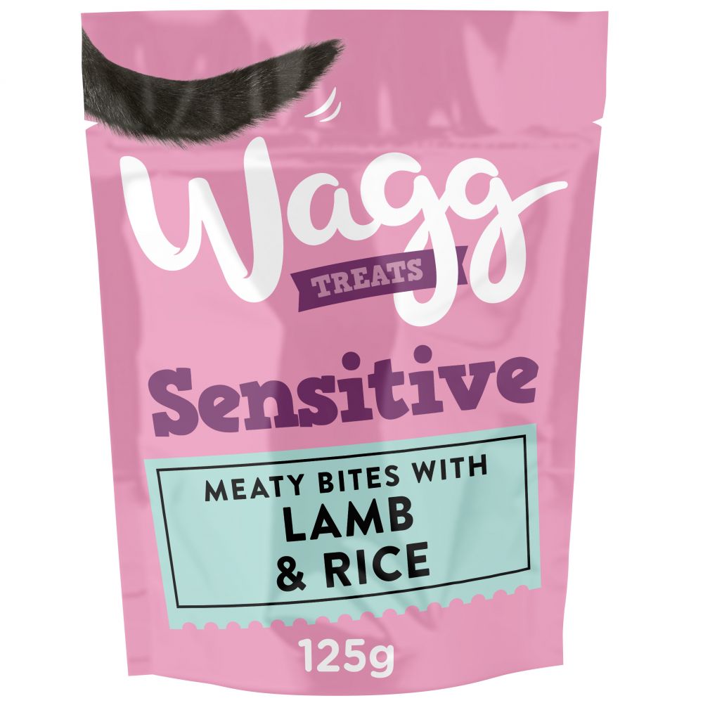 Wagg Sensitive Meaty Bites with Lamb and Rice Treats