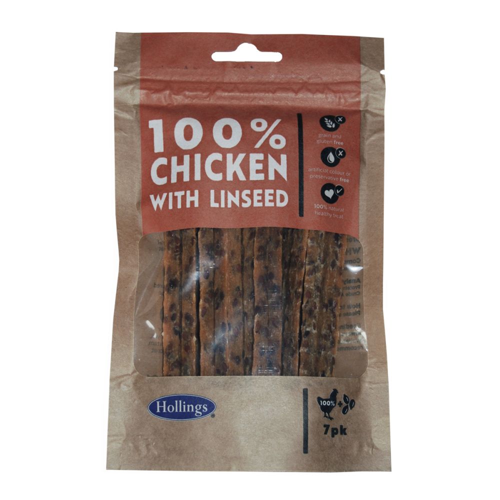 Hollings 100% Chicken with Linseed Bar
