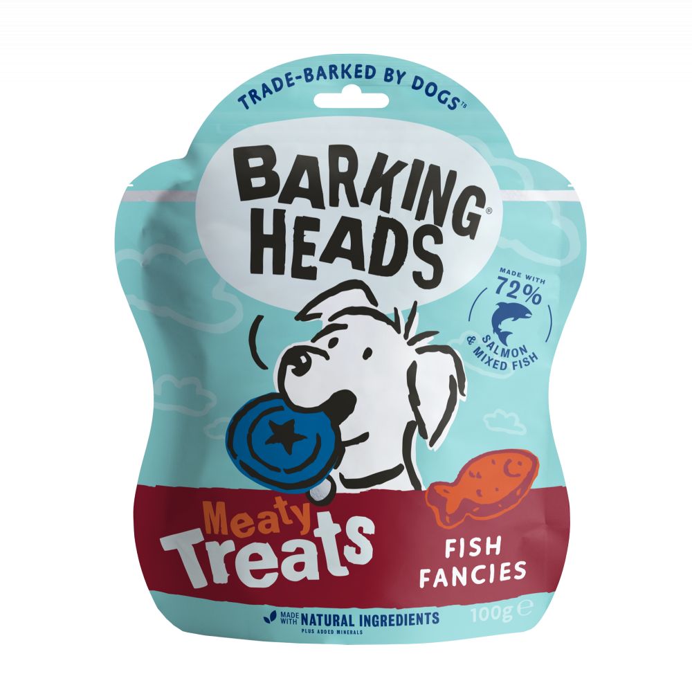 Barking Heads Meaty Treats Fish Fancies