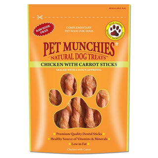 Pet Munchies Chicken with Carrot Sticks
