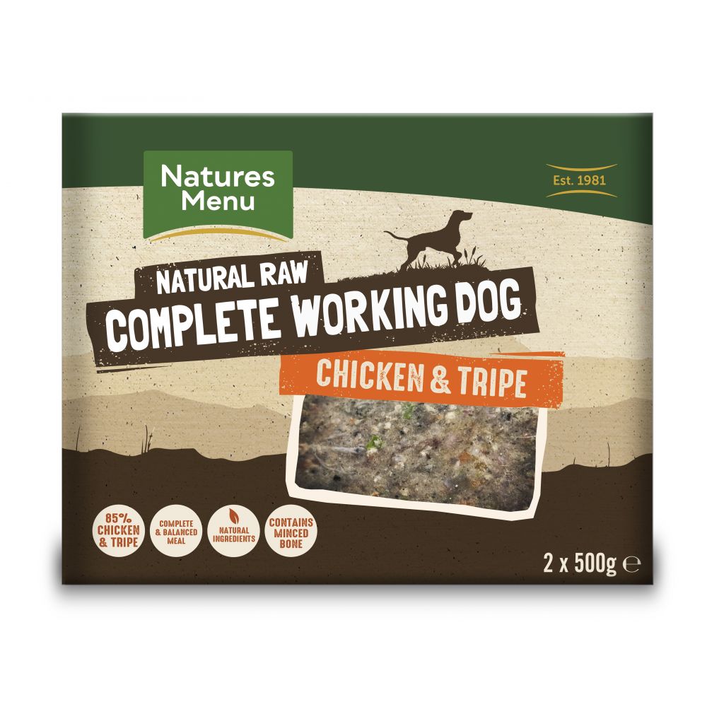 Natures Menu Complete Working Dog Chicken & Tripe