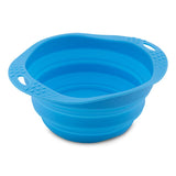 Beco Silicon Travel Bowl Blue