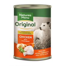 Load image into Gallery viewer, Natures Menu Original Complete &amp; Balanced Meal Chicken with Vegetables
