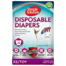 Load image into Gallery viewer, Simple Solution Disposable Diapers X-Small/Toy