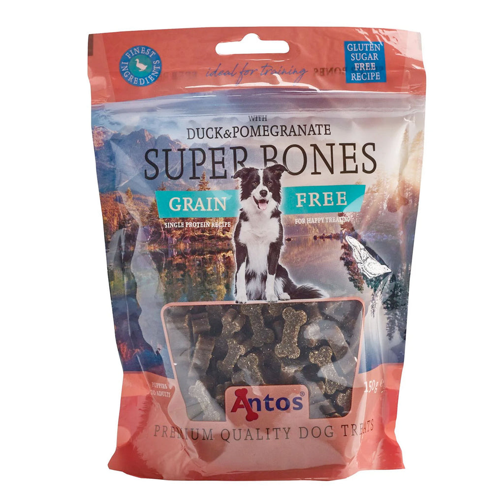 Antos Duck and Pomegranate Super Bones Dog Training Treat