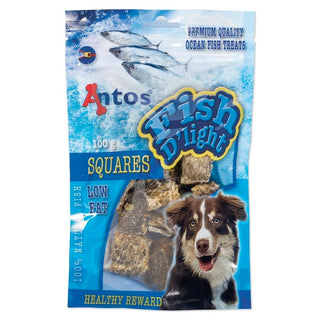 Antos Fish D'Light Squares 100g