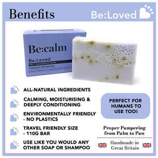 Be:Loved Be:Calm Calming & Moisturising Shampoo Bar