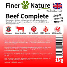 Load image into Gallery viewer, Finer by Nature Beef Complete 1kg