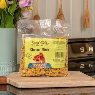 Betty Miller Wheat Free Cheese Minis Dog Treats