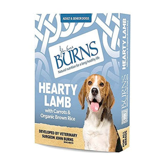 Burns Dog Food Hearty Lamb Carrots and Organic Brown Rice 395g