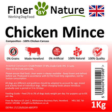 Load image into Gallery viewer, Finer by Nature Chicken Mince 1kg