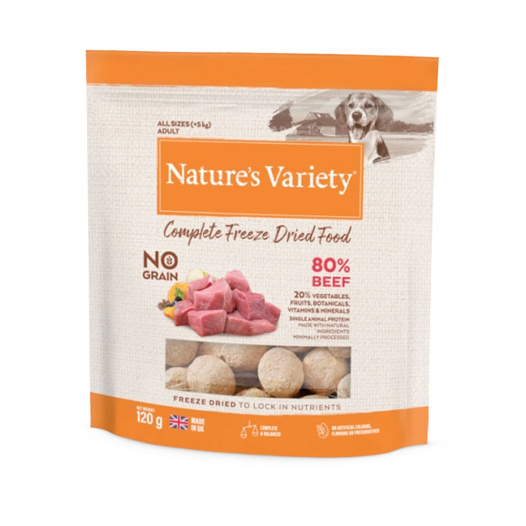 Nature's Variety Complete Freeze Dried Food 80% Beef