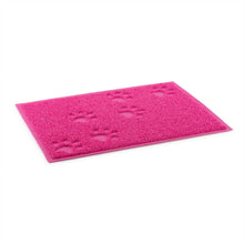 Load image into Gallery viewer, Ancol Dog Feeding Mat Non Slip Paw Design - Pink