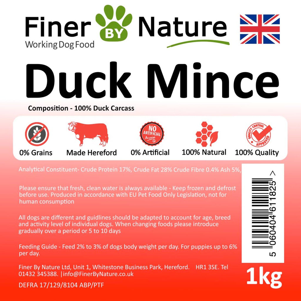 Finer by Nature Duck Mince 1kg