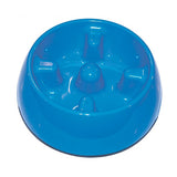 Hagen Dogit Go Slow Anti-Gulping Dog Bowl Medium (600ml) Blue