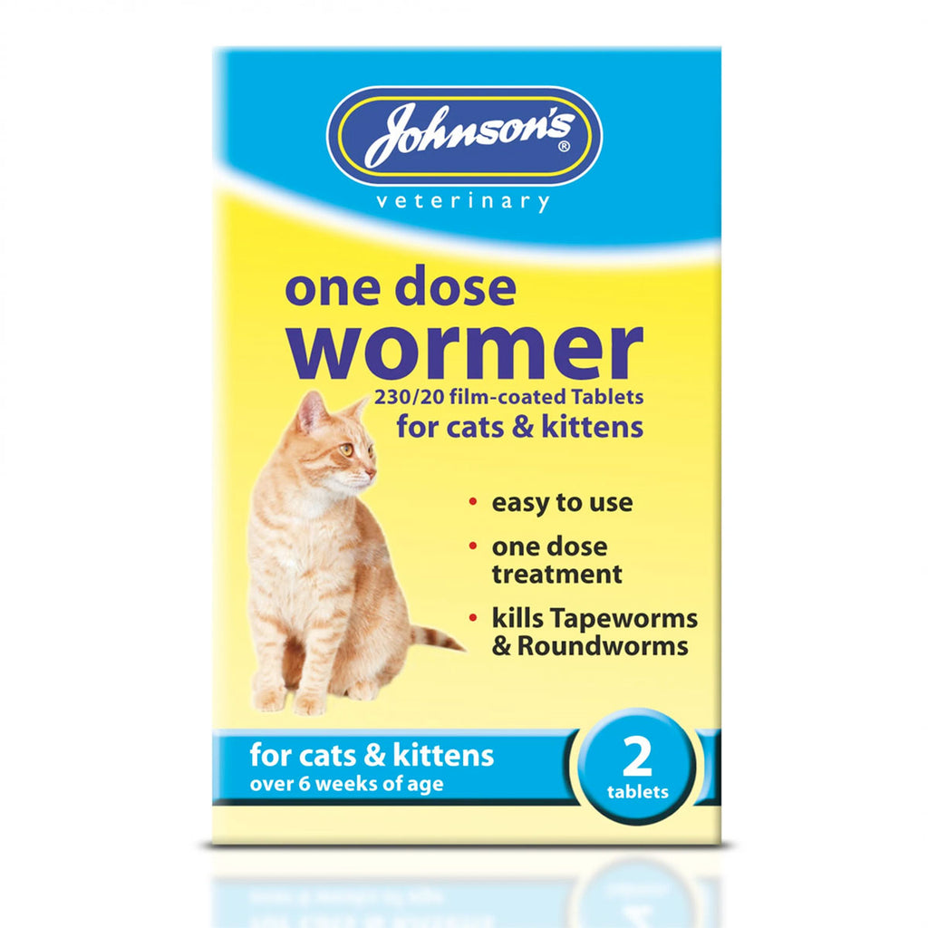 Johnson's One Dose Wormer Cat