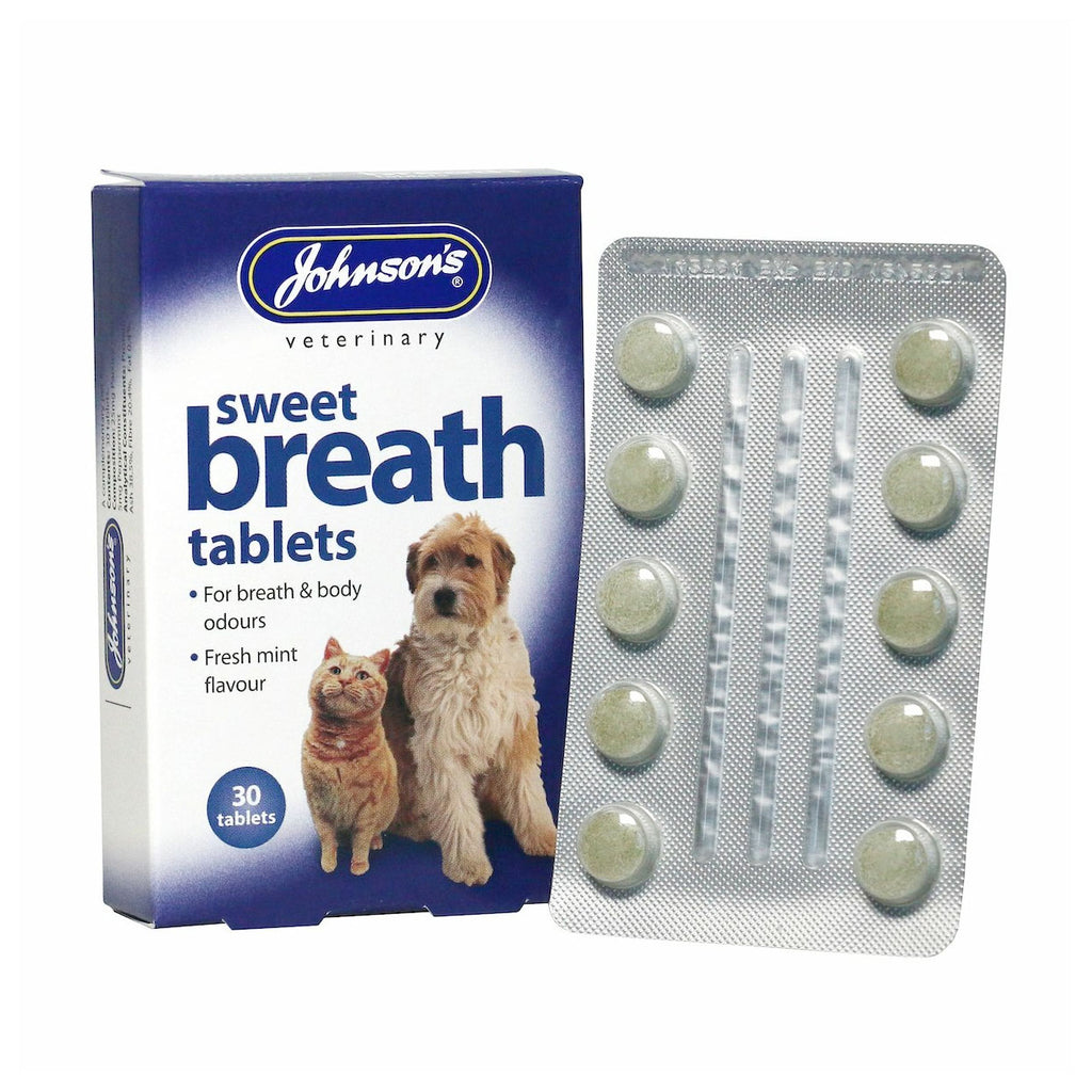 Johnson's Sweet Breath Tabs - 30 Tablets