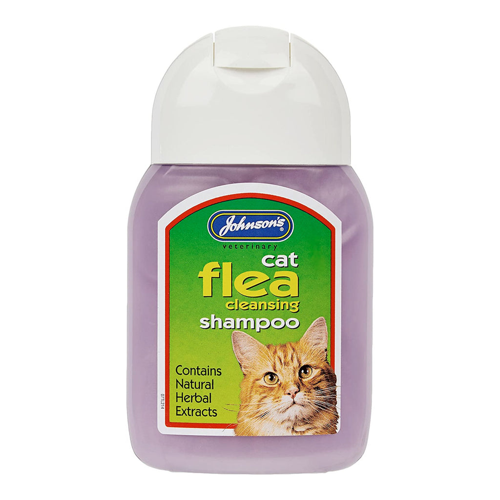 Johnsons Cat Flea Cleansing shampoo