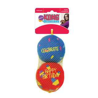 Kong Occasions Birthday Balls 2-pack