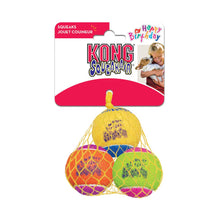 Load image into Gallery viewer, Kong SqueakAir® Birthday Balls 3 Pack