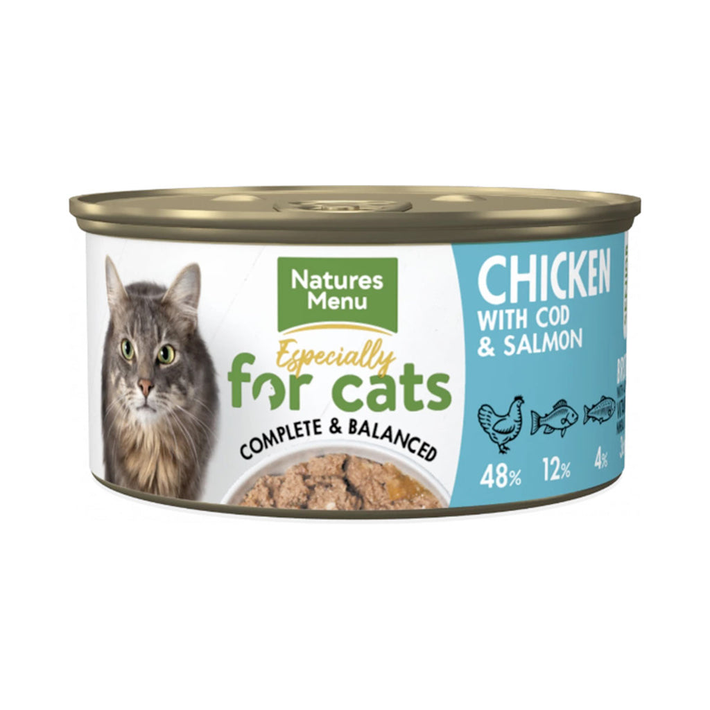 Natures Menu Especially for Cats Senior Chicken with Salmon & Cod 85g