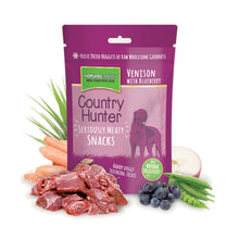 Load image into Gallery viewer, Natures Menu Country Hunter Treats – Freeze Dried Venison &amp; Blueberry Dog Treat