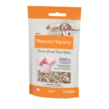 Load image into Gallery viewer, Nature&#39;s Variety Freeze Dried Turkey Bites 20g