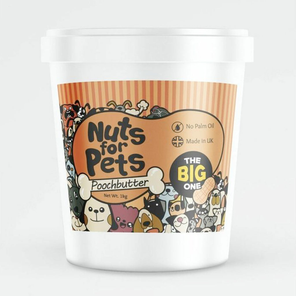 Nuts For Pets Poochbutter 1KG Peanut Butter