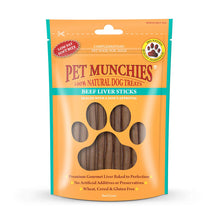 Load image into Gallery viewer, Pet Munchies 100% Natural Beef Liver Sticks