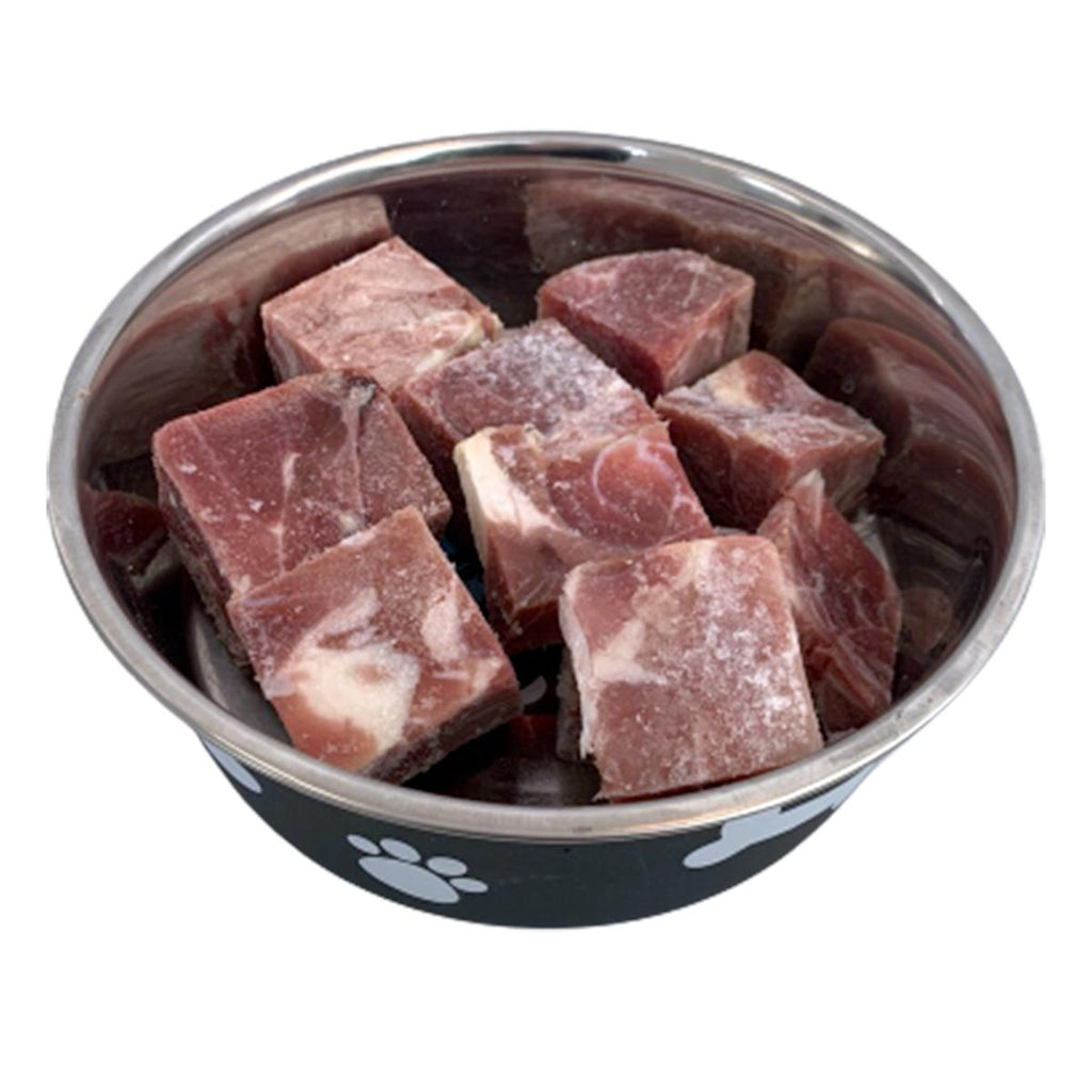 Premium Raw Boneless Pork Chunks 1kg