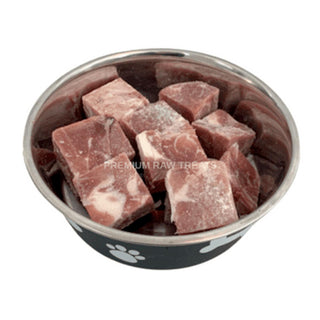 Premium Raw Boneless Veal Chunks 1kg