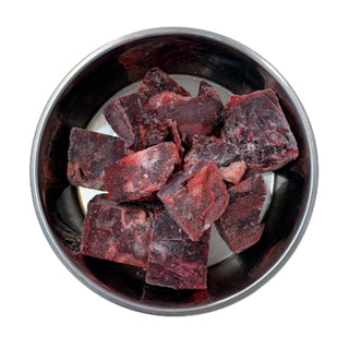 Premium Raw Boneless Venison Chunks 1kg