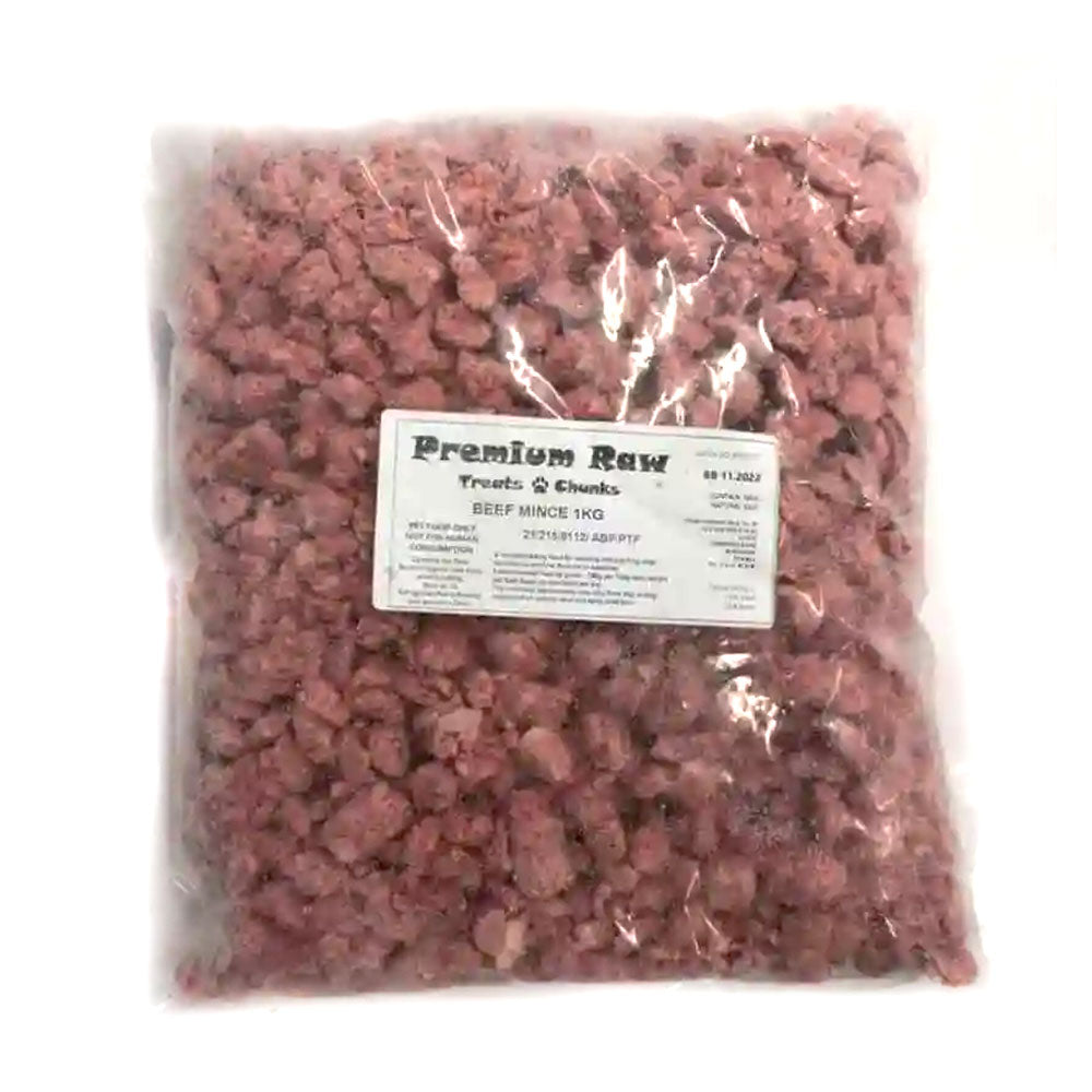 Premium Raw Beef Mince 80/10/10 1kg Animal Station Ltd